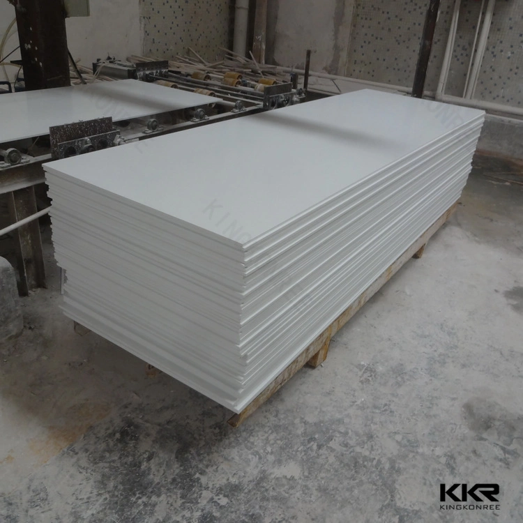 Sand Blasted Surface Acrylic Solid Surface Sheets Thermoforming Stone Marble Stone