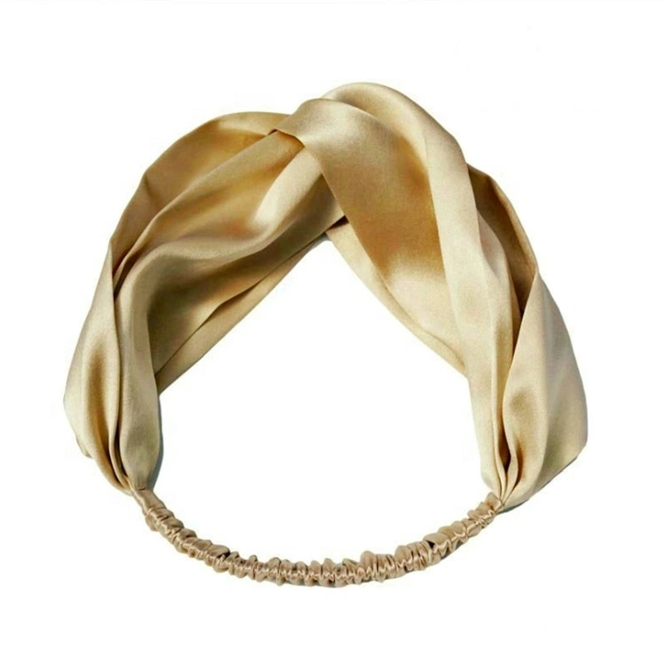 Custom Various Colors of Silk Headband for Ladies