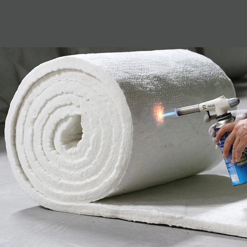 Aluminium Silicate Heat Insulation Roll 1260 Ceramic Fiber Blanket with Foil