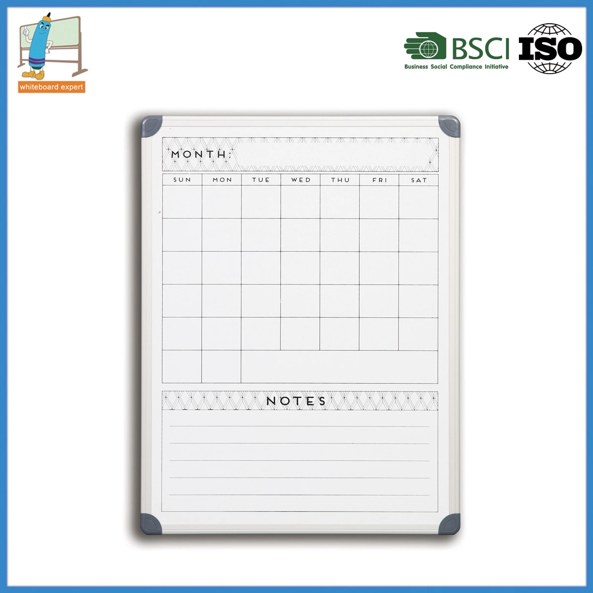 Standard Magnetic Marker Board for Office 120X90cm