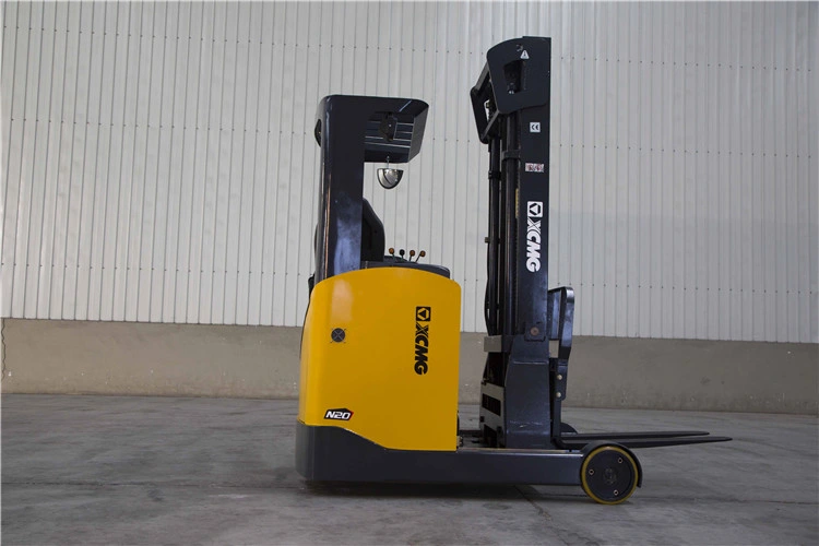 XCMG Official 1.8 Ton Hydraulic Electric Reach Truck Forklift Fbrs18-Az1 China Double Reach Forklift with 3 Stage Mast Price