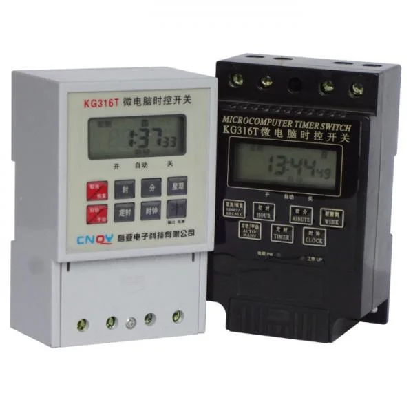 DIN Rail 25A Kg316t Microcomputer Control Switch Programmable Digital Time Switch