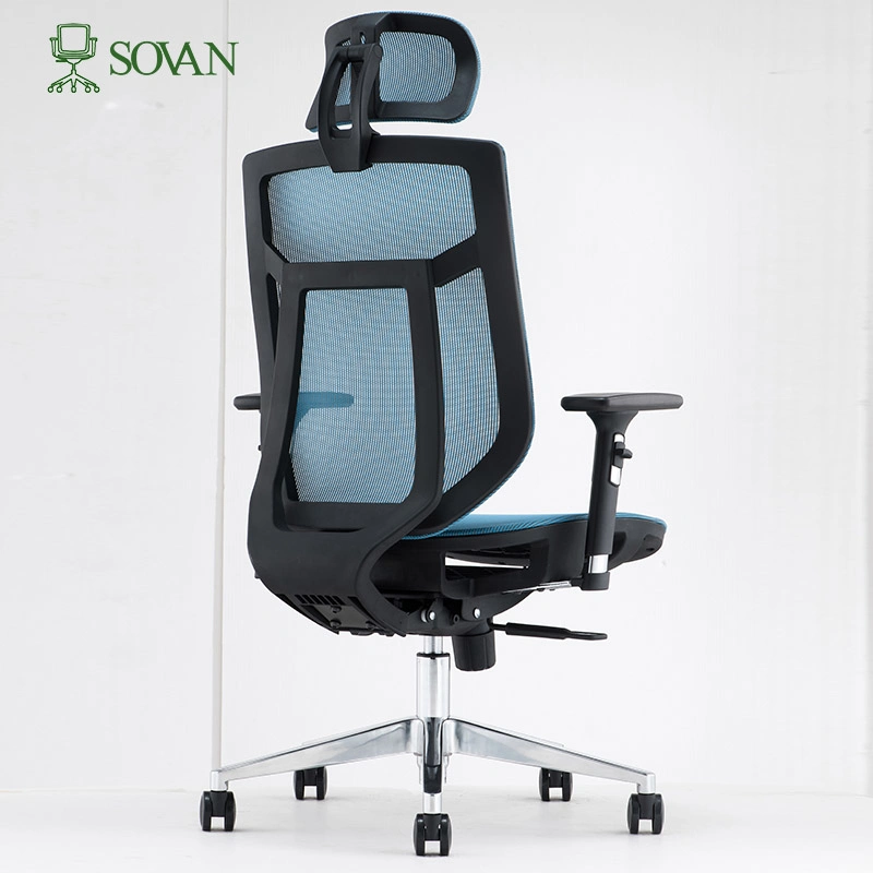 Wholesale Classic Mesh Revolving Seating Adjustable Luxury Waiting Room Guest Ergonomic Office Chair Furniture