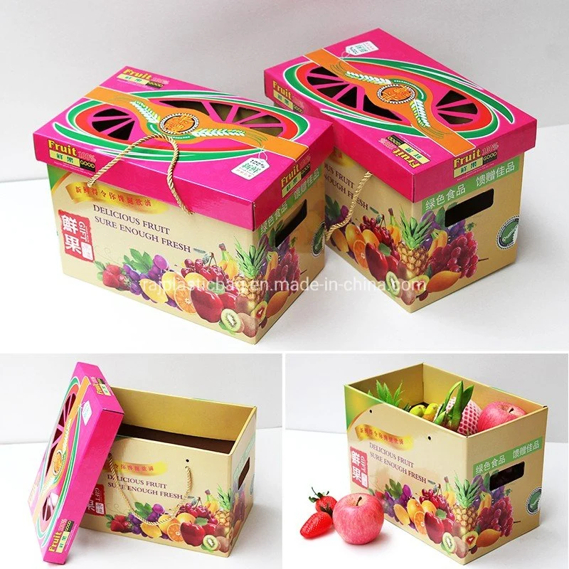 Wholesale/Supplier Custom Printing Corrugated Cardboard Fruit Vegetable Packaging