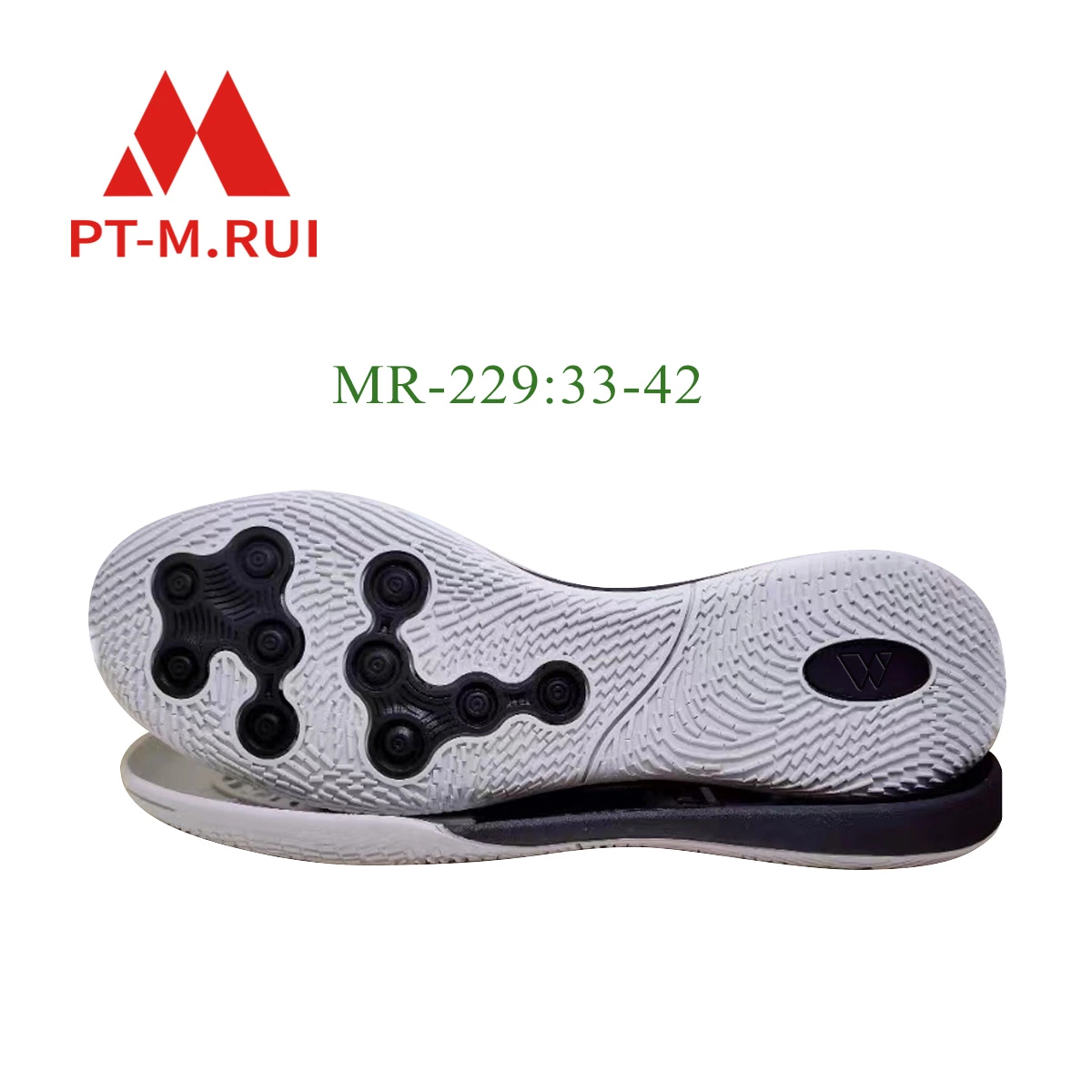 Athletic Football Shoe Soccer Shoes Indoor Turf Training Rubber Material Soles