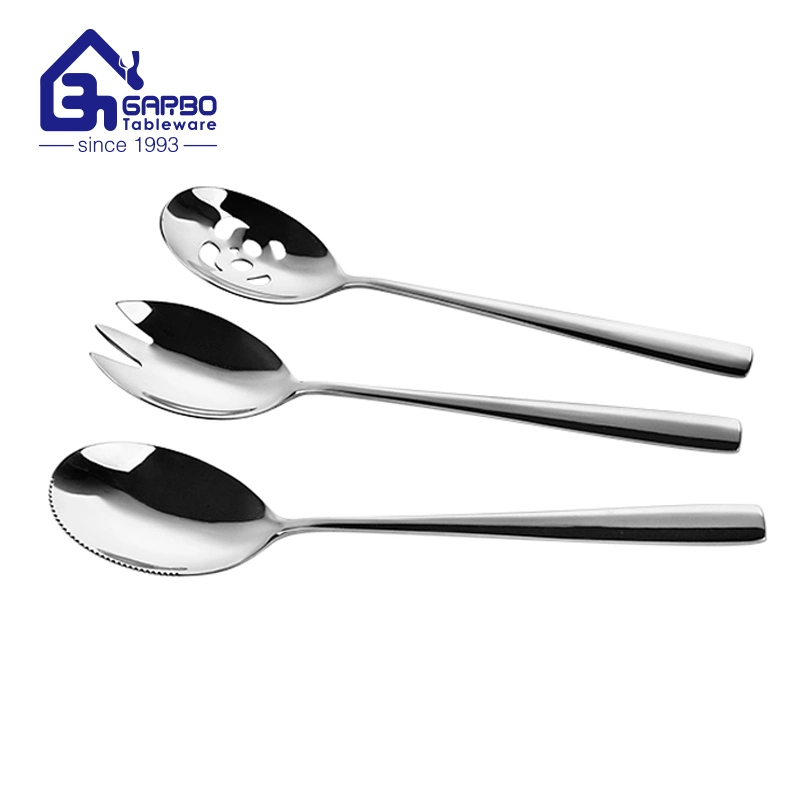 China Factory High Quality Stainless Steel Silver Fork and Spoon Set Children Cutlery