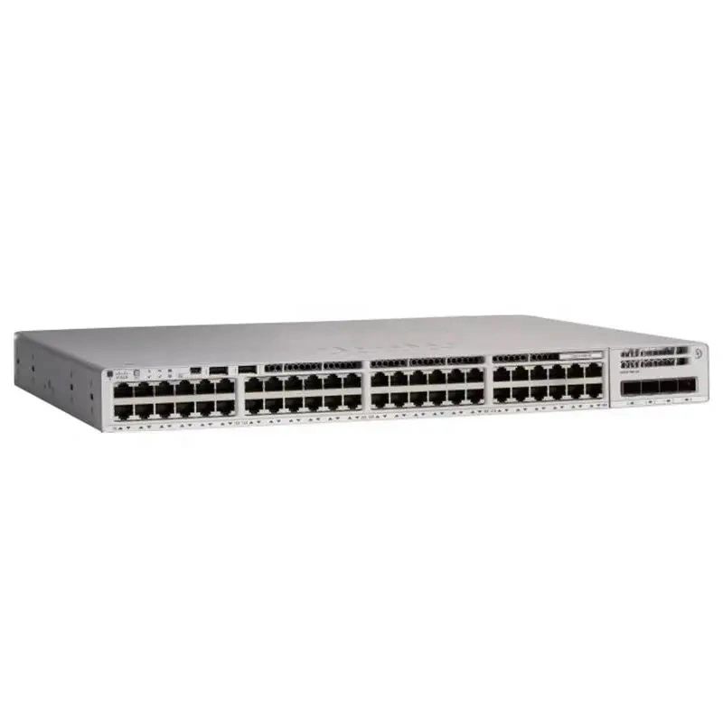 Gigabit Ethernet Network Switch 24 Ports Rack-Mountable Switch C9200L-24p-4X-E