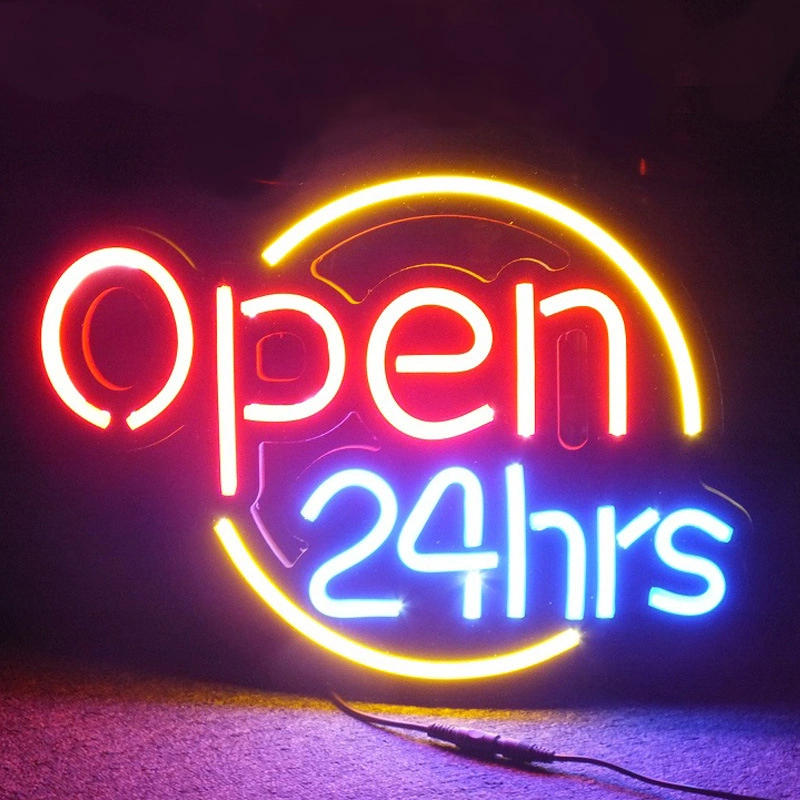 High quality/High cost performance  Cheap Price Mix Single LED Light Neon Open Sign Display Super Bright Flexible LED Sign Single Neon Sign