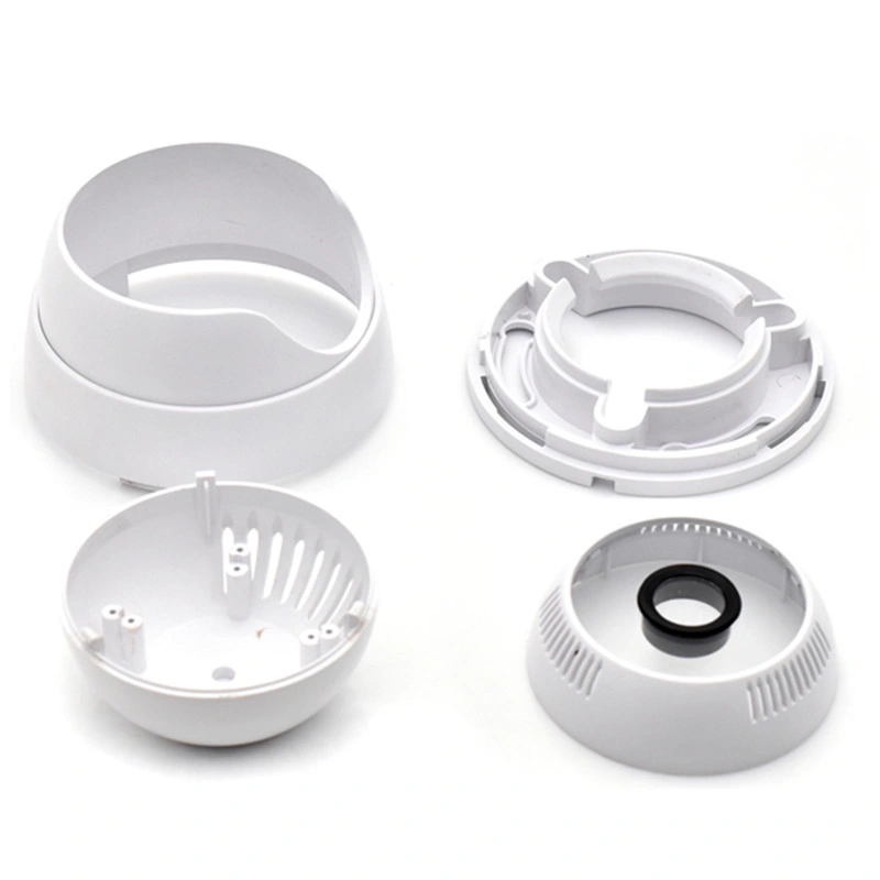 Customize Plastic Security Camera Dome Cover Manufacturing Mould Maker