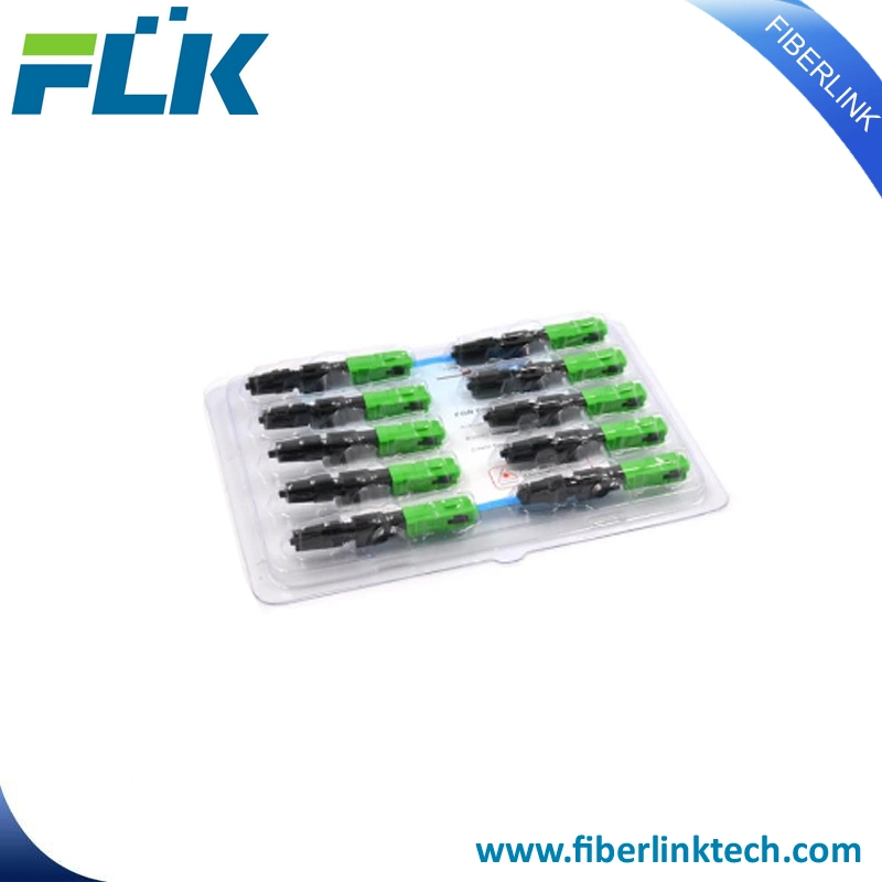 Sc/APC Fast/Quick Fiber Optics Cable Connector for FTTH