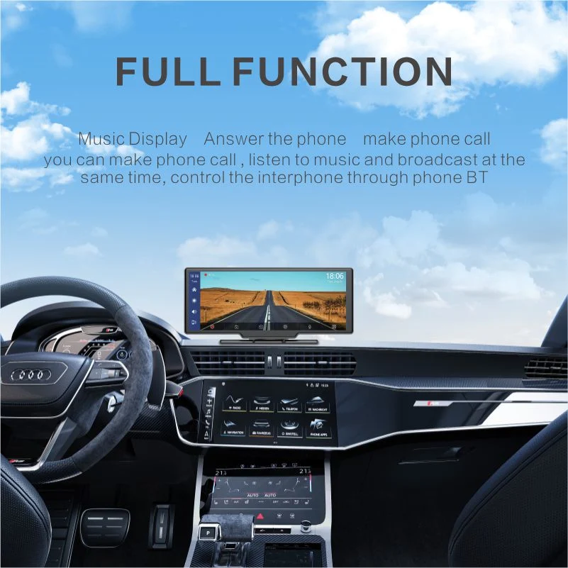 Factory 7 Inch HD LCD Desktop Car Display Car MP5 Player Manual