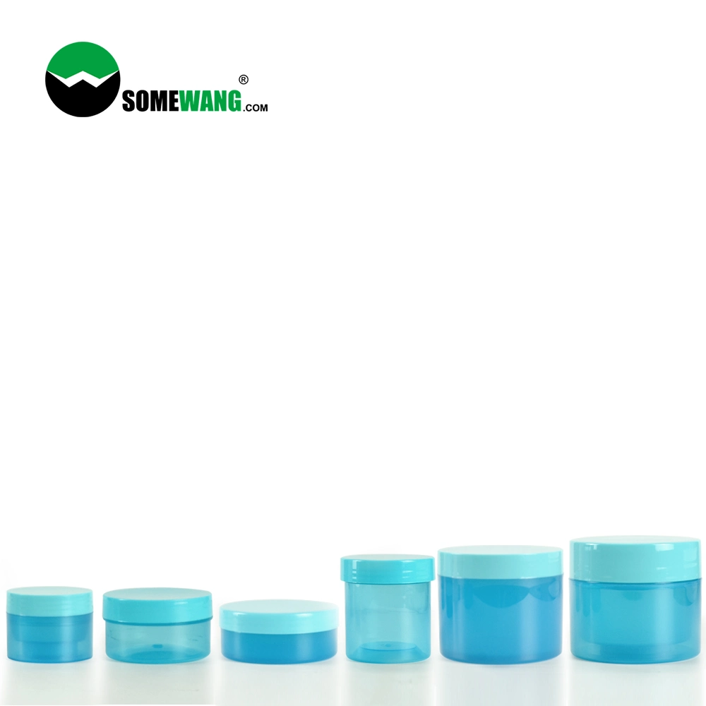 Customized Color 70mm 70/410 Pearlized Screw Cap for 70mm Neck Jar 150ml PP Single Wall Jar