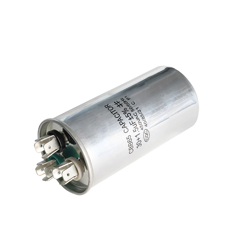 Dual Run Circular Start Capacitor AC Cbb65 Capacitor