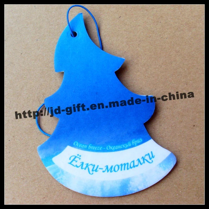 Paper Air Freshener Hanging Card Gift for Car Wash