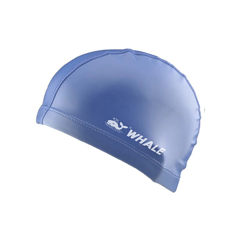 New Design Polyester PU Big Size Swimming Caps Swim Hats