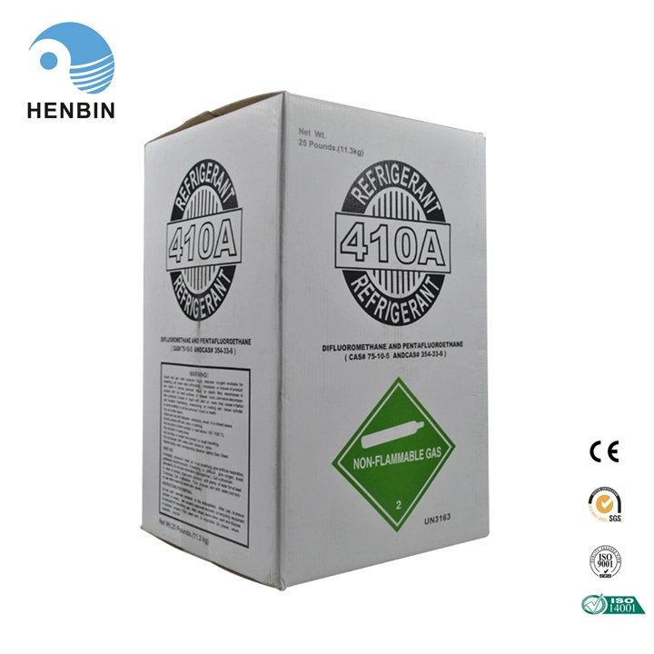 La norma ISO el depósito de gas refrigerante R410A Sustitución de la R22