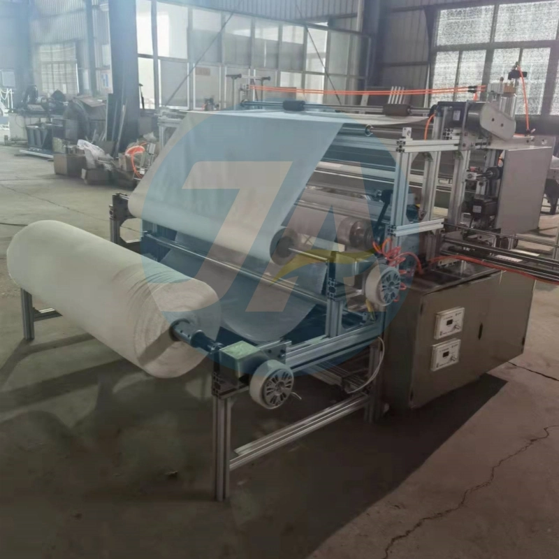 Factory High Speed Automatic Gauze Bandage Roll Cutting Making Machine