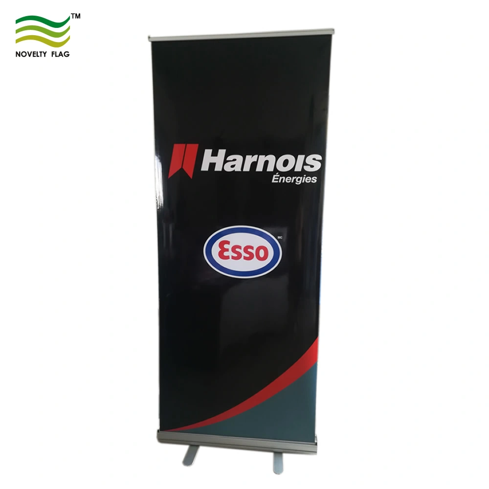 Digital Printing Standing Portable Pull up Flex Display Banner Retractable Roll up Stand for Advertising Promotion