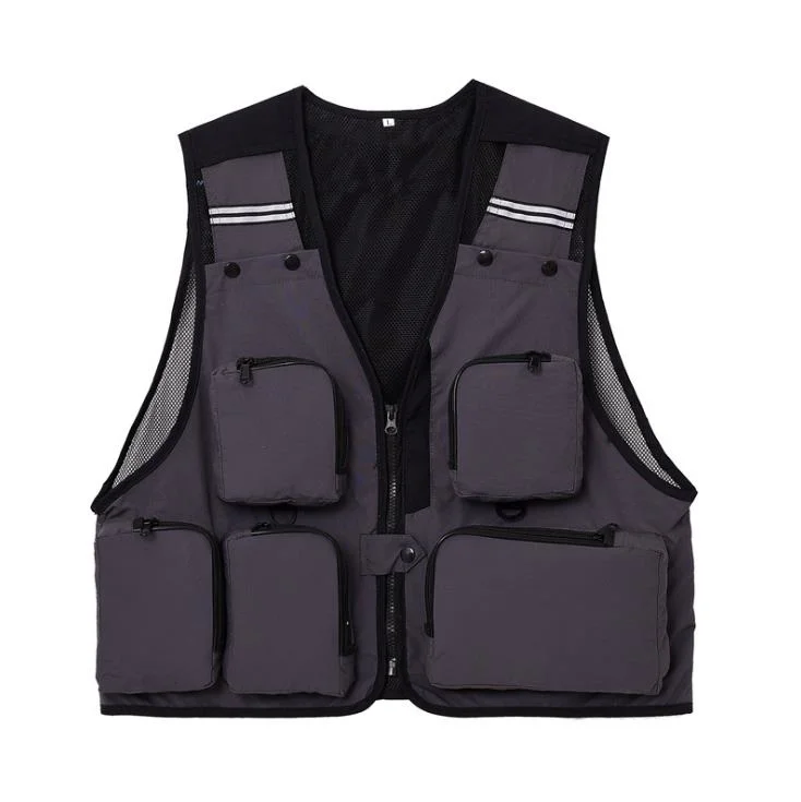 Hot Quality Multi-Pocket Fishing Vest Adult Jacket Floating Cloth for Sale