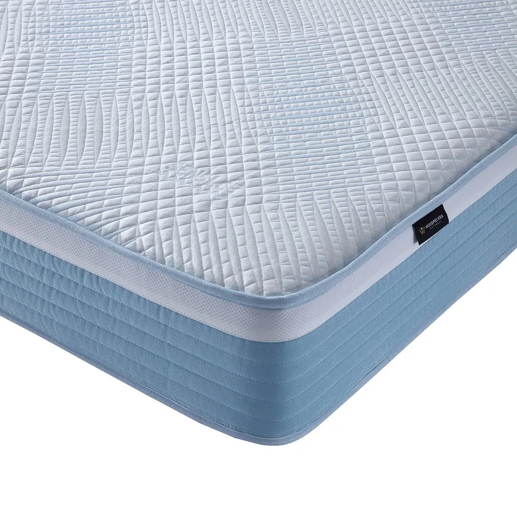 Cama Tamaño Queen bolsillo Boxed Gel memoria Pocket Continuous Colchón de esponja de primavera