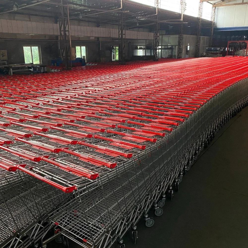 Großer Wagen Mit Neuem Stil Für Den Supermarkt Und Einkaufspassage