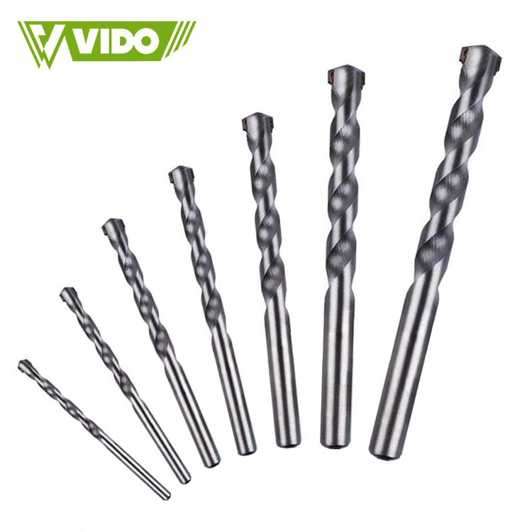 Vido 6*260mm SDS Plus Hammer Drill Bits for Concrete