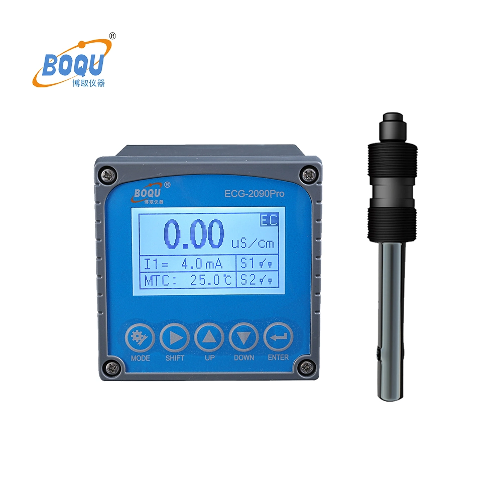 Boqu Ddg-2090PRO New Generation Analog Electrode for ETP and STP Water Online TDS Meter