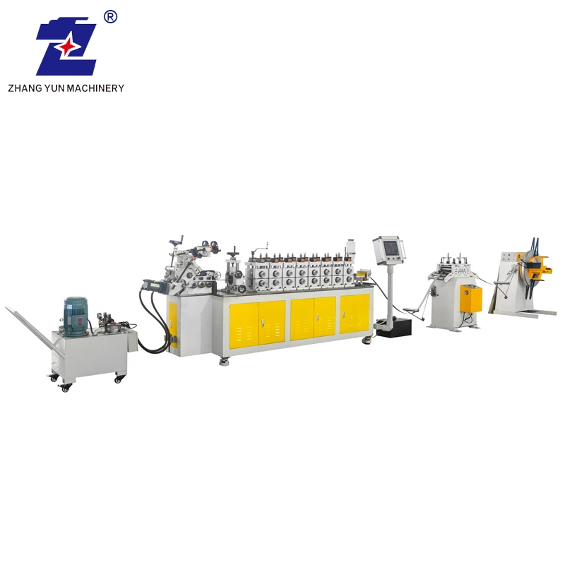 Automatic Hydraulic Barrel Hoop/Lock Band Clamp Ring Cold Roll/Rolling Forming/Former Making Machine