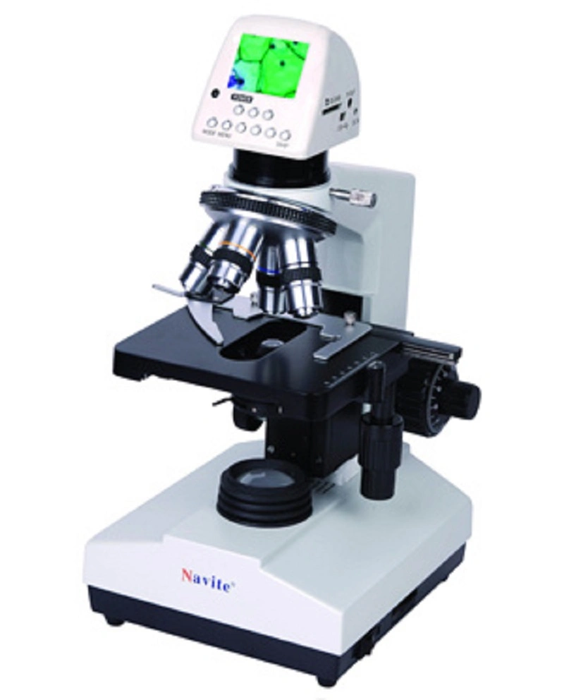 Modelo de alta calidad digital de la serie de desarrollo humano sostenible microscopio biológico