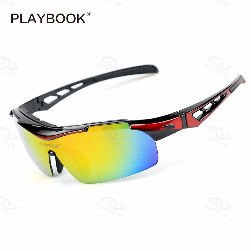 Polarized Sunglasses 5 Lens MTB Bike Bicycle Sports Eyewear Cycling Glasses