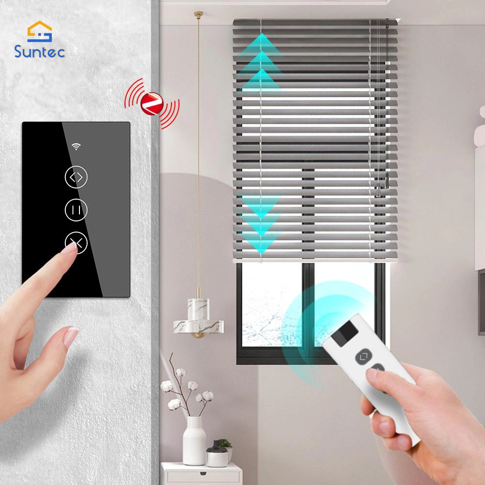 WiFi/Zigbee Smart Touch Tact Switch für Curtain Roller Jalousien Shutter