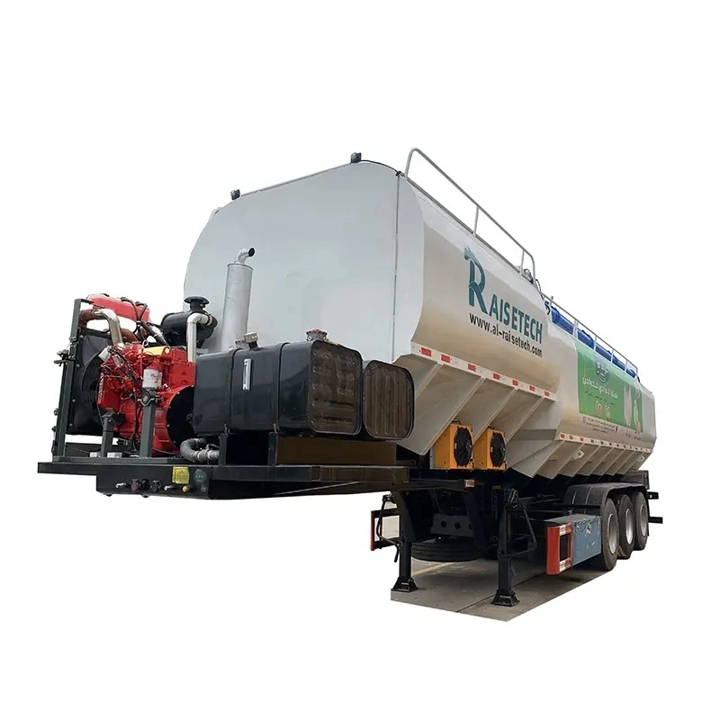 Aluminum Alloy 30 Ton Electrical Auger Conveyor Bulk Feed Tank Grain Poultry Feed Trailer