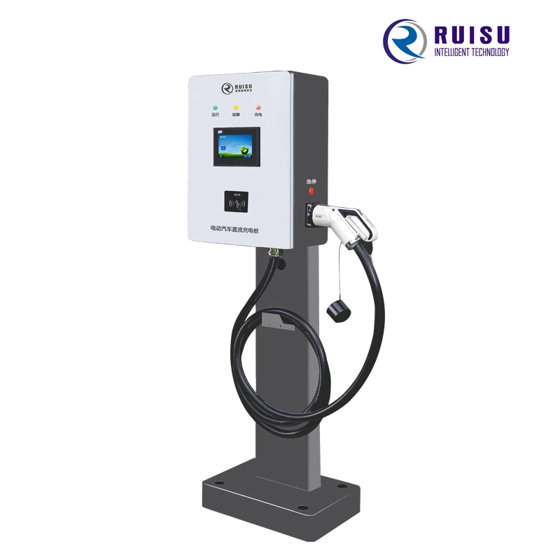 Level 3 Public Ocpp 1.6 Protocol 4G/WiFi/Ethernet Function EV Charger Evse 30kw