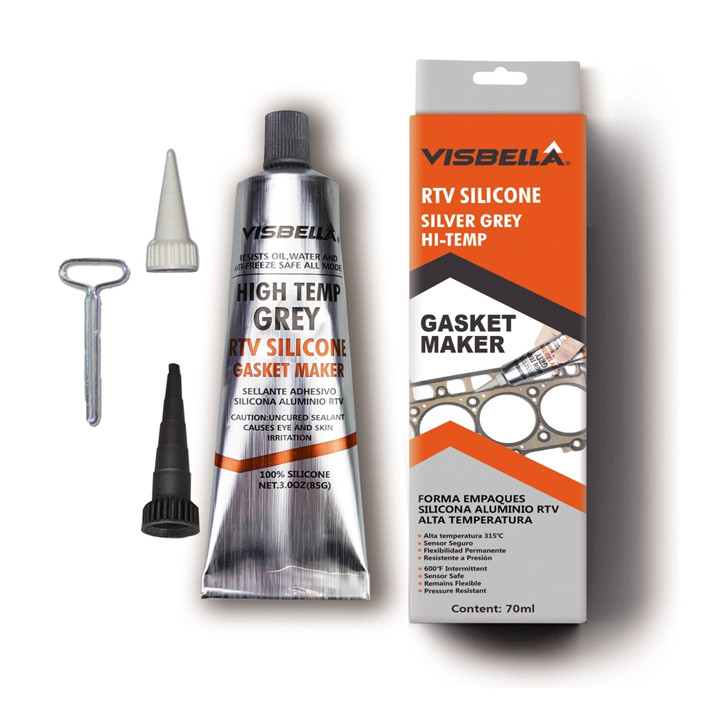 Grey RTV Silicone Gasket Maker with High Temp