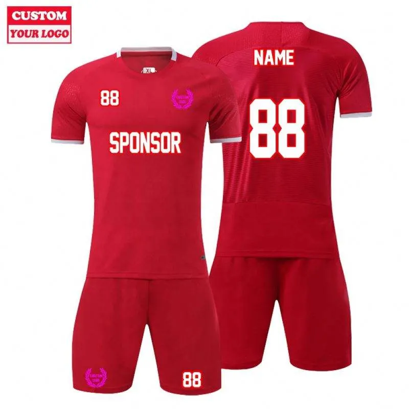 Manga larga y corta el Club de Fútbol Jersey Sportswear Diseño personalizado