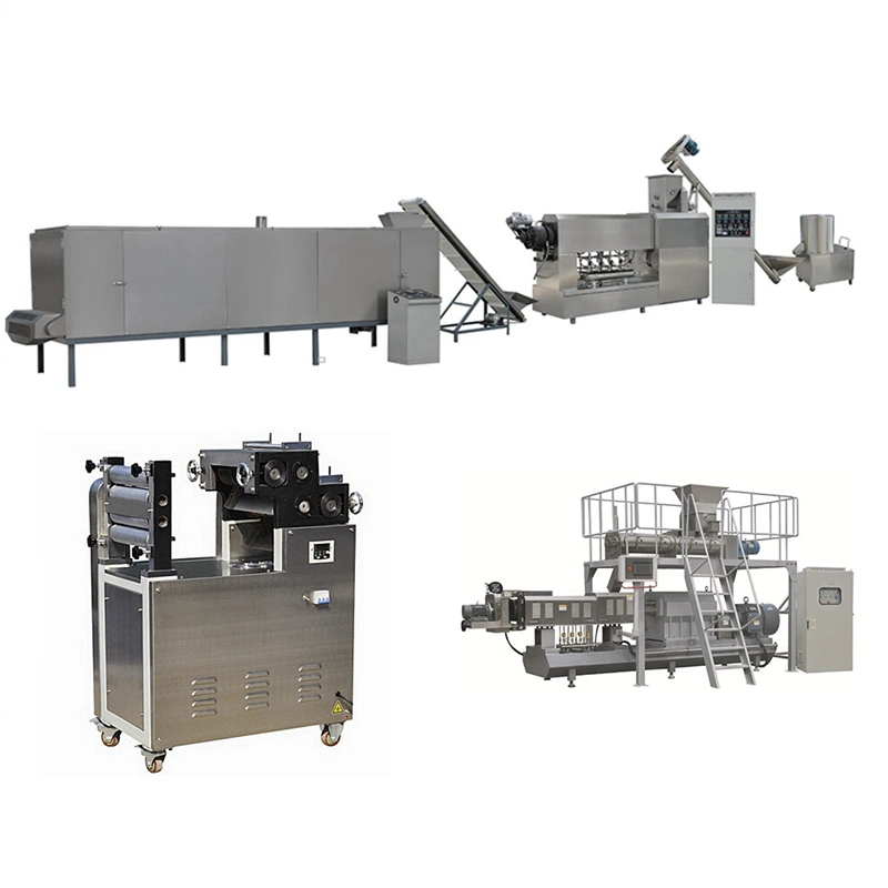 Economic 3D Bugle Fried Snacks Food Production Line Fried Wheat Flour Making Plant