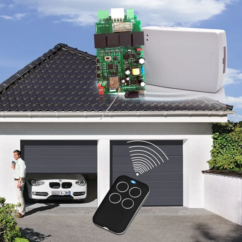External Motor Controller with 433MHz 4channels for Rolling Door