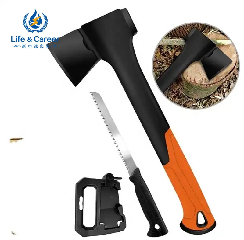 Multifunktions-Camping-Tool mit Axt Hammer Zange Messer Set für Camping Wandern Outdoor Survival Gear Kit Outdoor Camping Tool