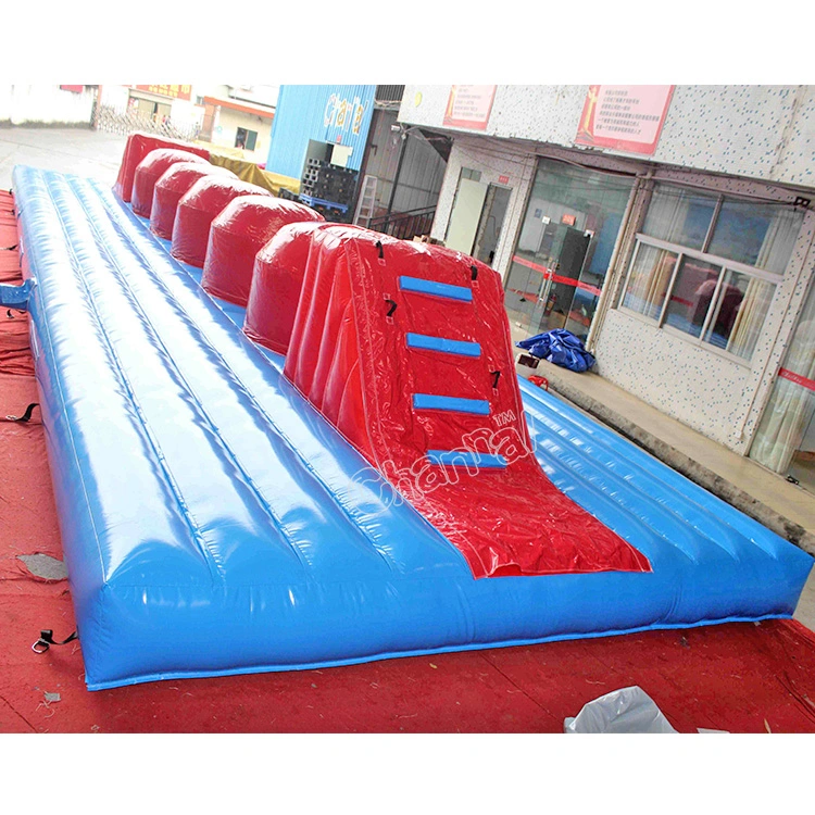 Commercial Bounce Jumping Bed Inflatable Jumping Ball Wipe out Games Inflatables Big Inflatable Wipe out Course Sports Games