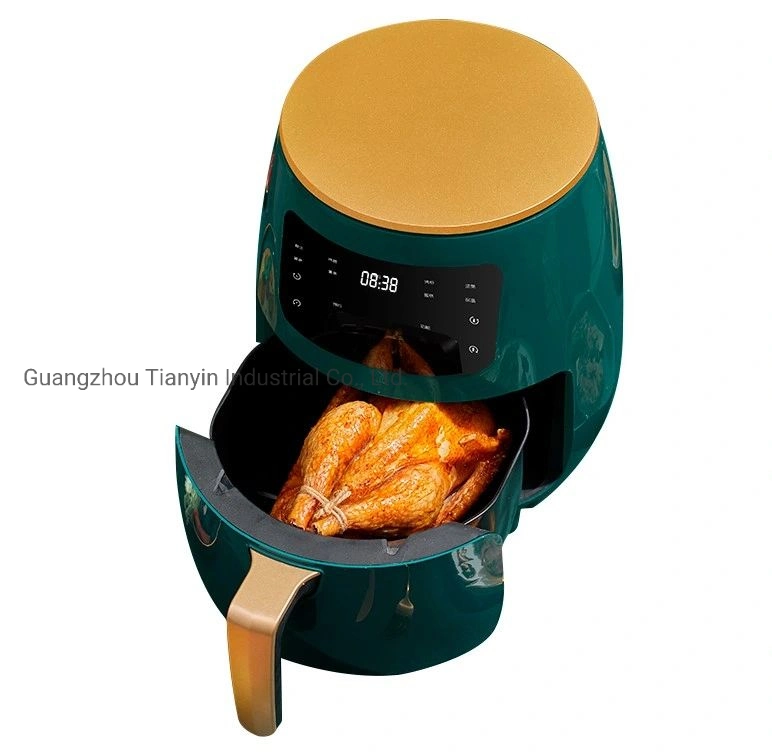 Eletrodomésticos baratos Airfryer Electric 4,5L 1430W Mini fritadeiras a ar quente Fritadeira Smart Digital Deep Air sem óleo