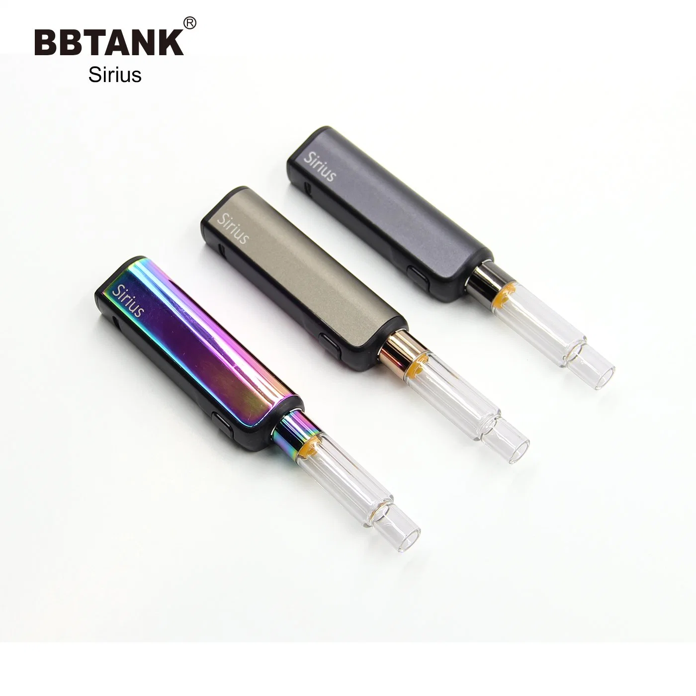 Bbtank mejor cartucho D8 Todos los cristales de resina de cartuchos vacíos de Vape