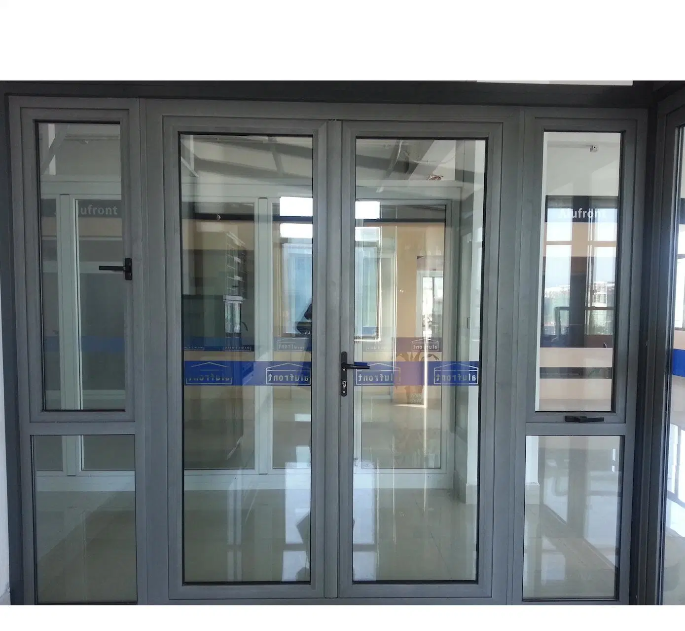 Ace Customize Indoor House Door Aluminum Alloy Swing Doors for Villa New Home