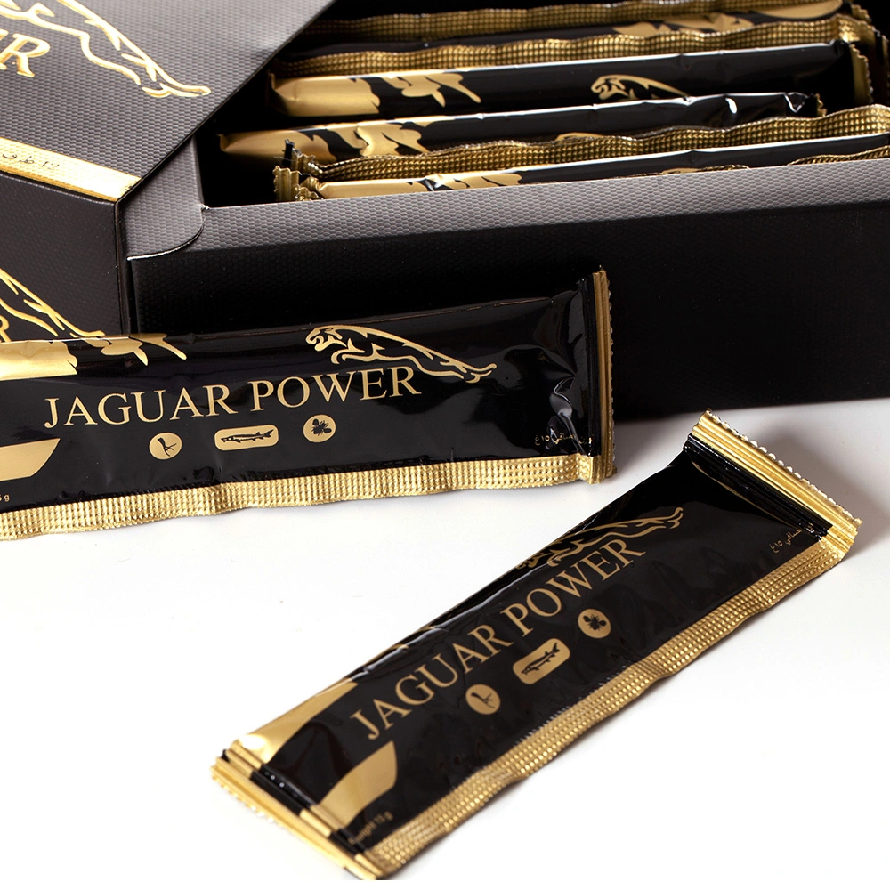 Mejor proveedor de energía Jaguar real de la miel La miel para los hombres 12 sobrecitos * 15g