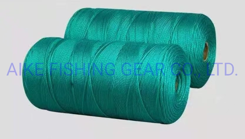 Polypropylene/Polyester/Nylon Twines, Fishing Net, Fishing Rope, Package Baler Twine, Safety Net,