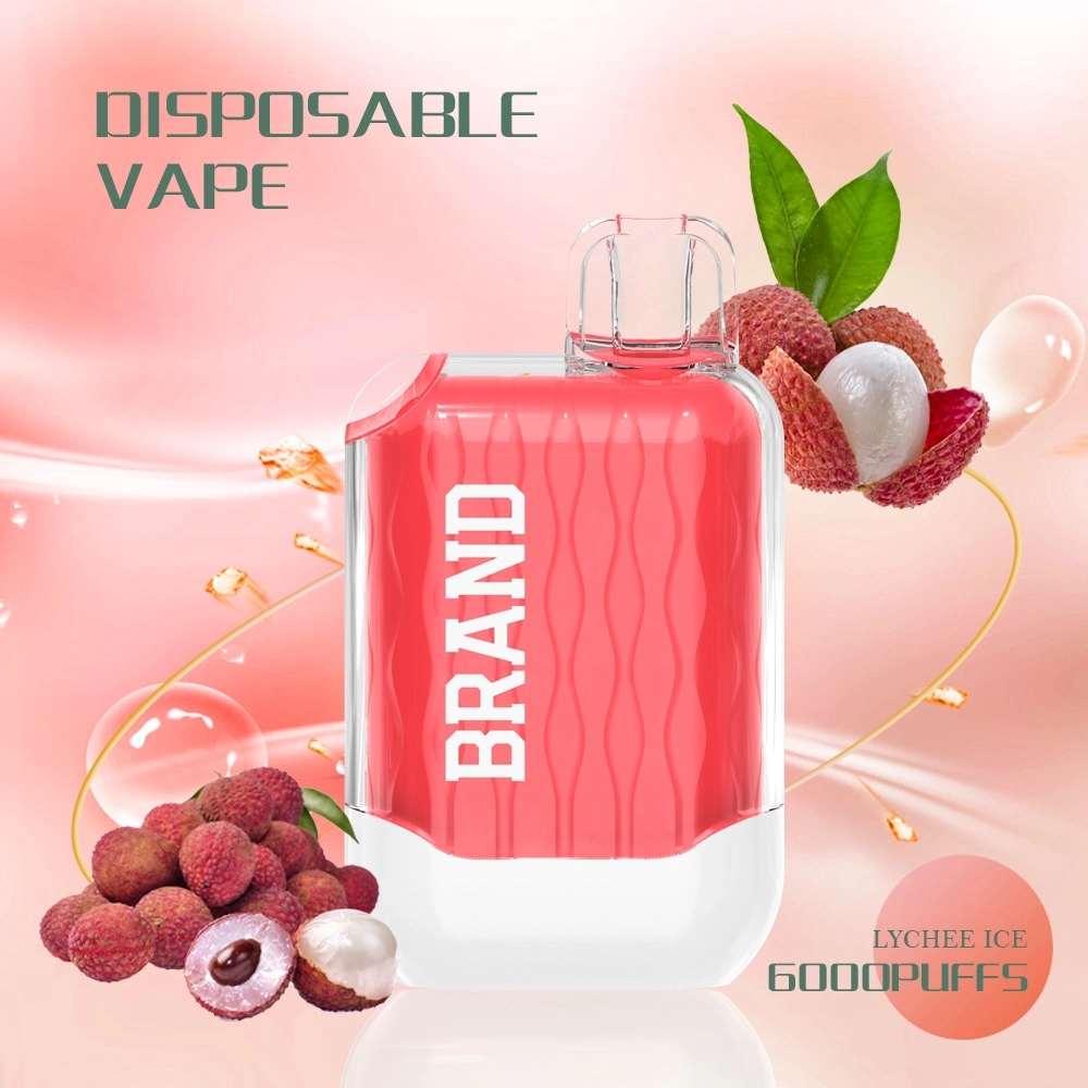 Mais de 50 sabores regulares 7000 puffs descartáveis Vape Pen 2% &amp; 5% de flash do modelo de tanque RGB tipo C recarregável descartável Mini E-cigarro