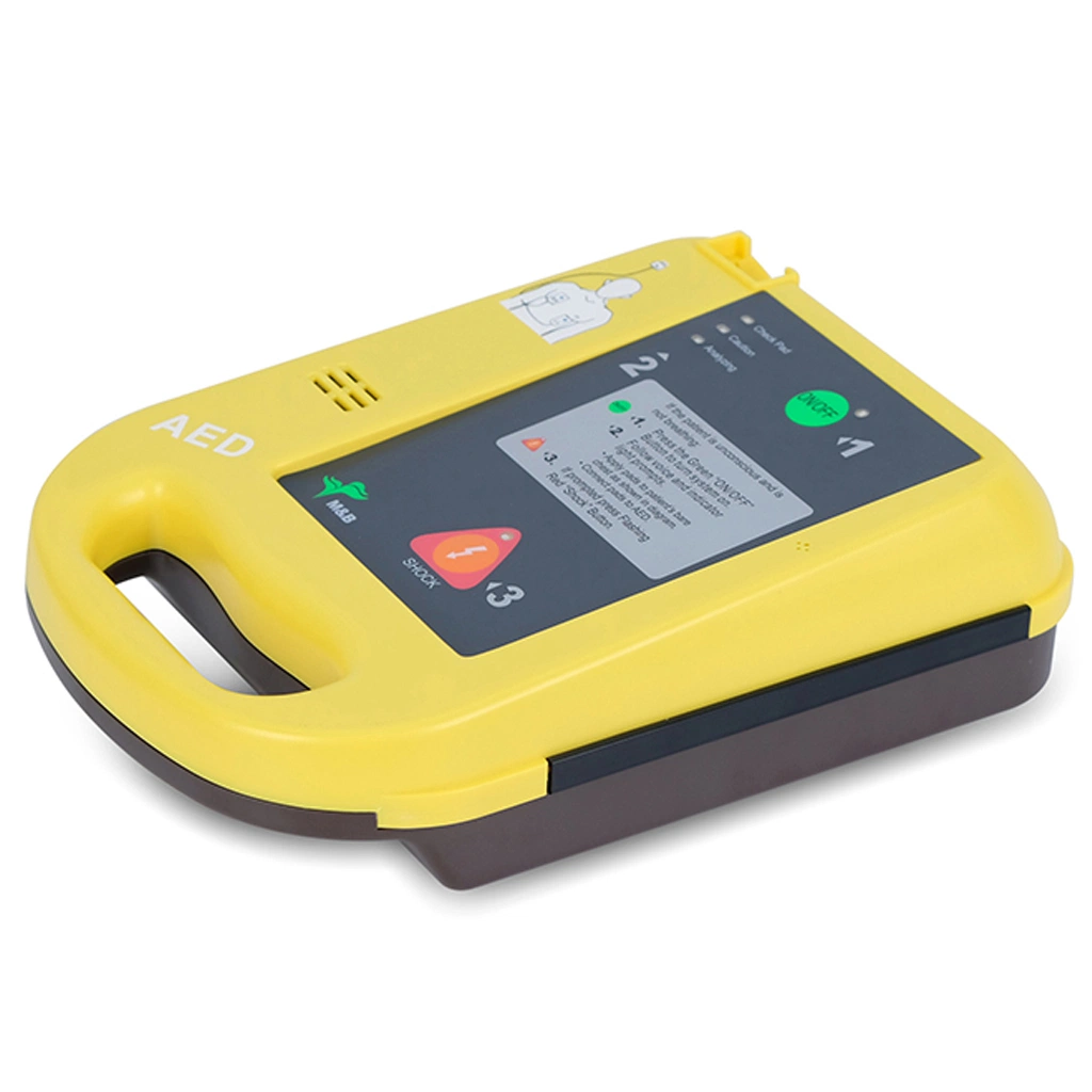 ECG Defibrillator Trainer Automatic External Aed Pads Drill Automated Hospital Emergency Rescue Equipment Biphasic