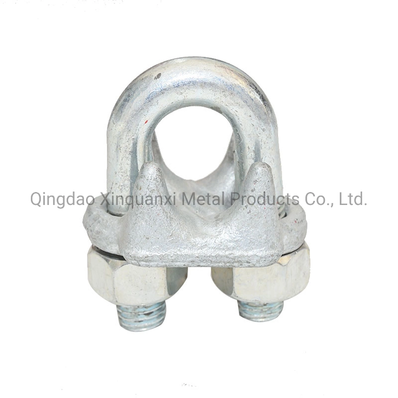 Montaje de cable forjado de 32mm boquillas tipo JIS tipo 5/16 U Pinza de cuerda