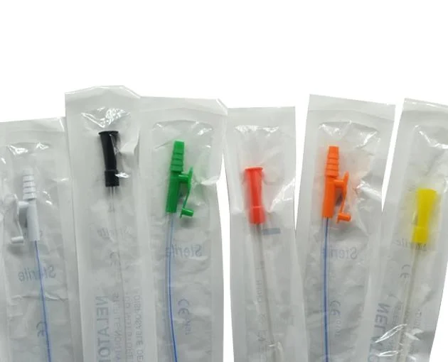 Soft PVC Suction Catheter with Plain Connector