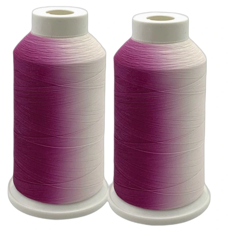 High quality/High cost performance  Color Changing Solar Active Photochromic Polyester Embroidery Thread120d 150d