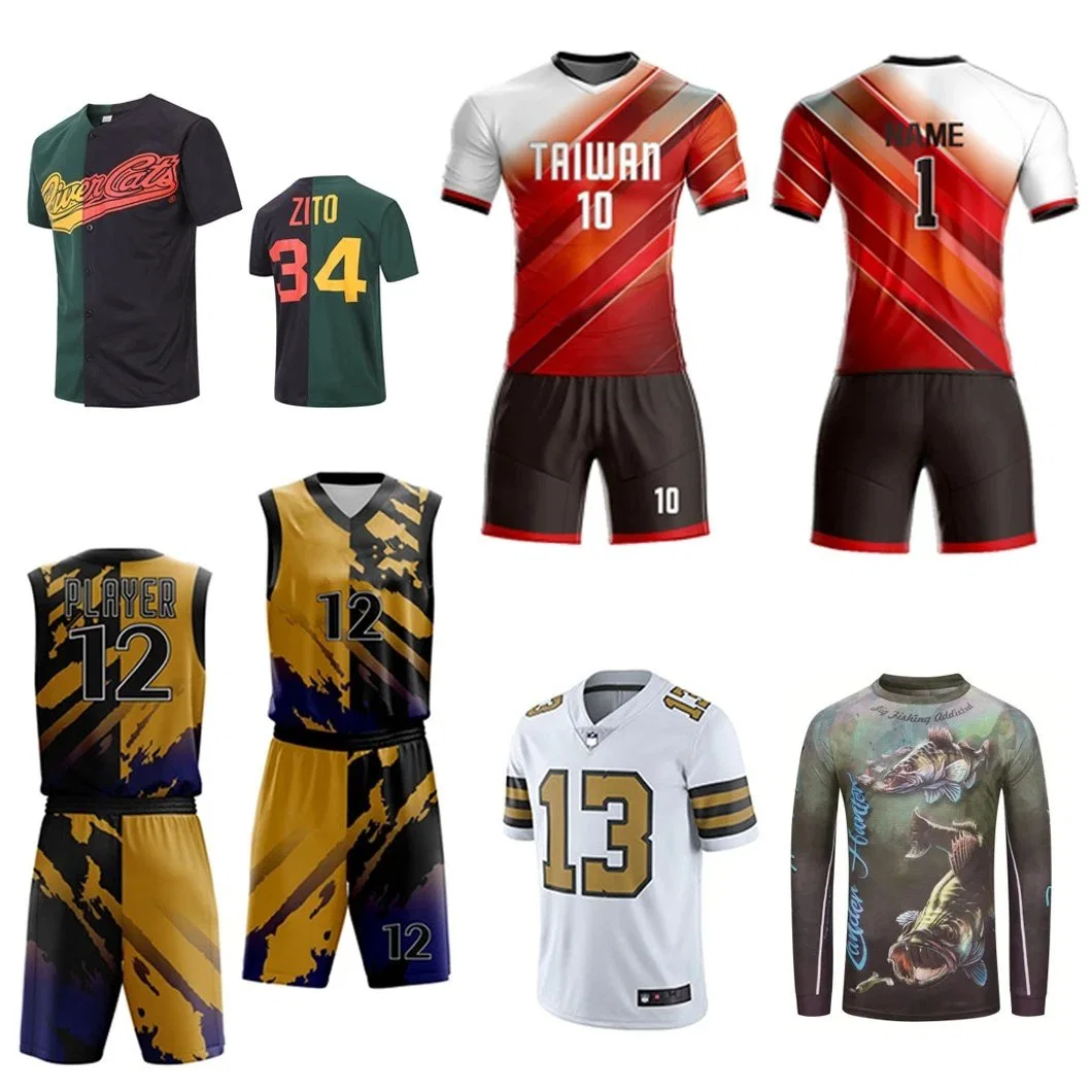 Wholesale Cheap Football Basketball Baseball Hockey Rugby Soccer Sport Shirts Team Jerseys